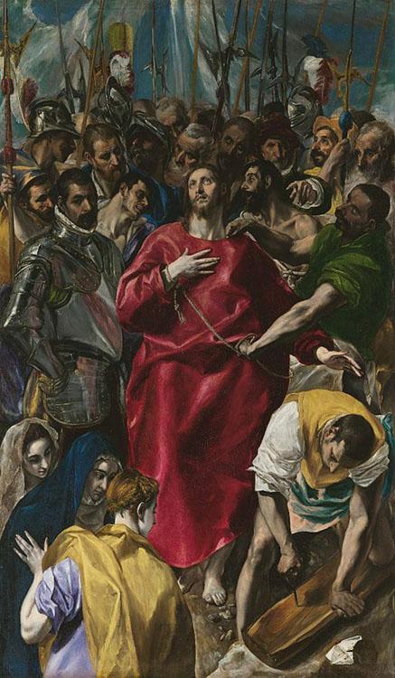 El Greco The Despoiling of Christ (mk08) Sweden oil painting art
